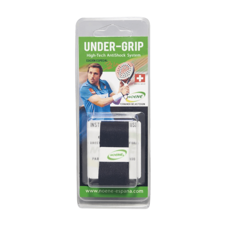 Noene grepplinda som motverkar vibrationer är ett bra komplement mot tennisarmbåge.