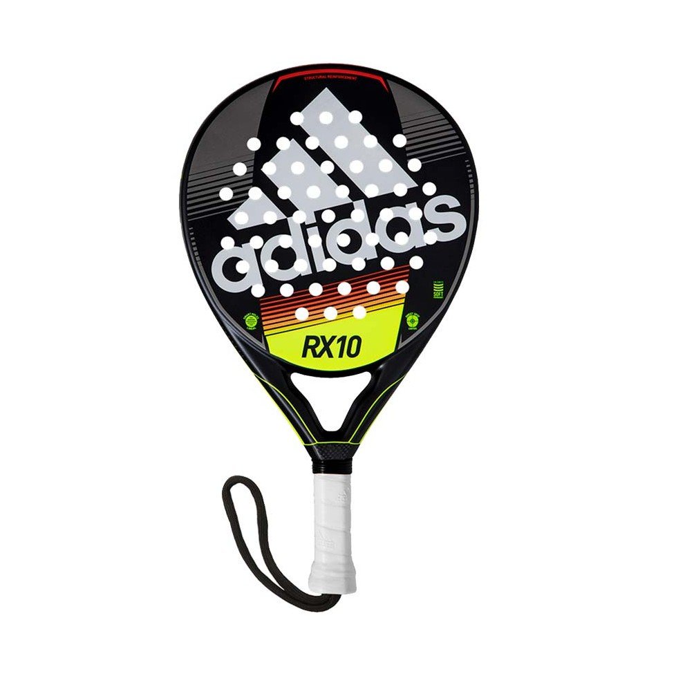 Adidas RX10 2021 är ett lättspelat runt racket för nybörjare och medelspelare. Hög kontroll.