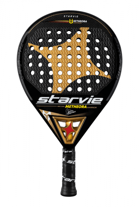 Starvie Metheora Warrior 2021 är ett runt padelracket för de avancerade spelarna