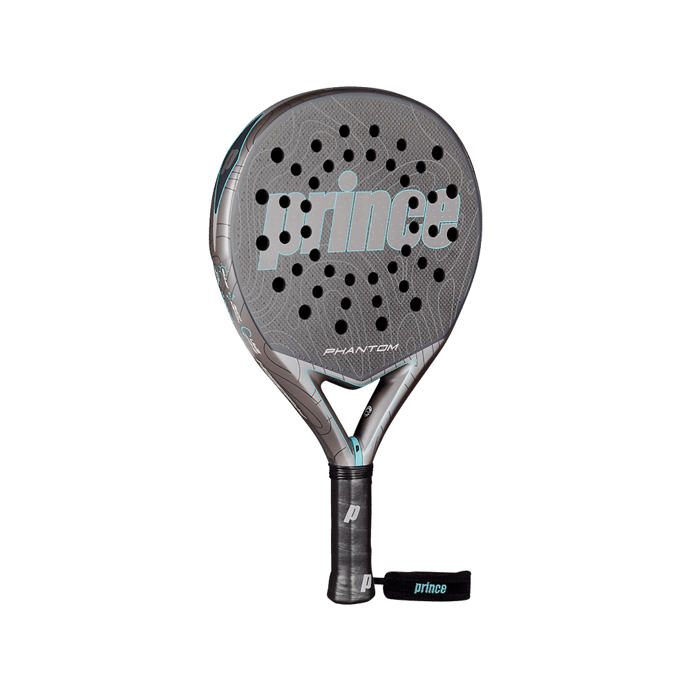 Prince Phantom V2 2021 är ett snyggt designat racket med en rund och kantig form. Ett riktigt premiumracket med fokus på kontroll