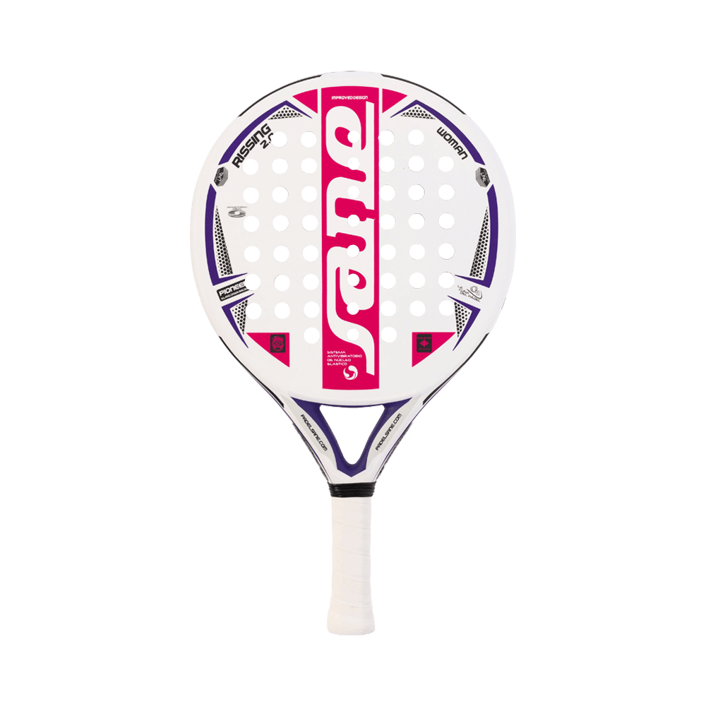 Sane Rissing 2.0 Woman 2021 är ett optimalt padelracket för nybörjare. Lättspelat och skonsamt.
