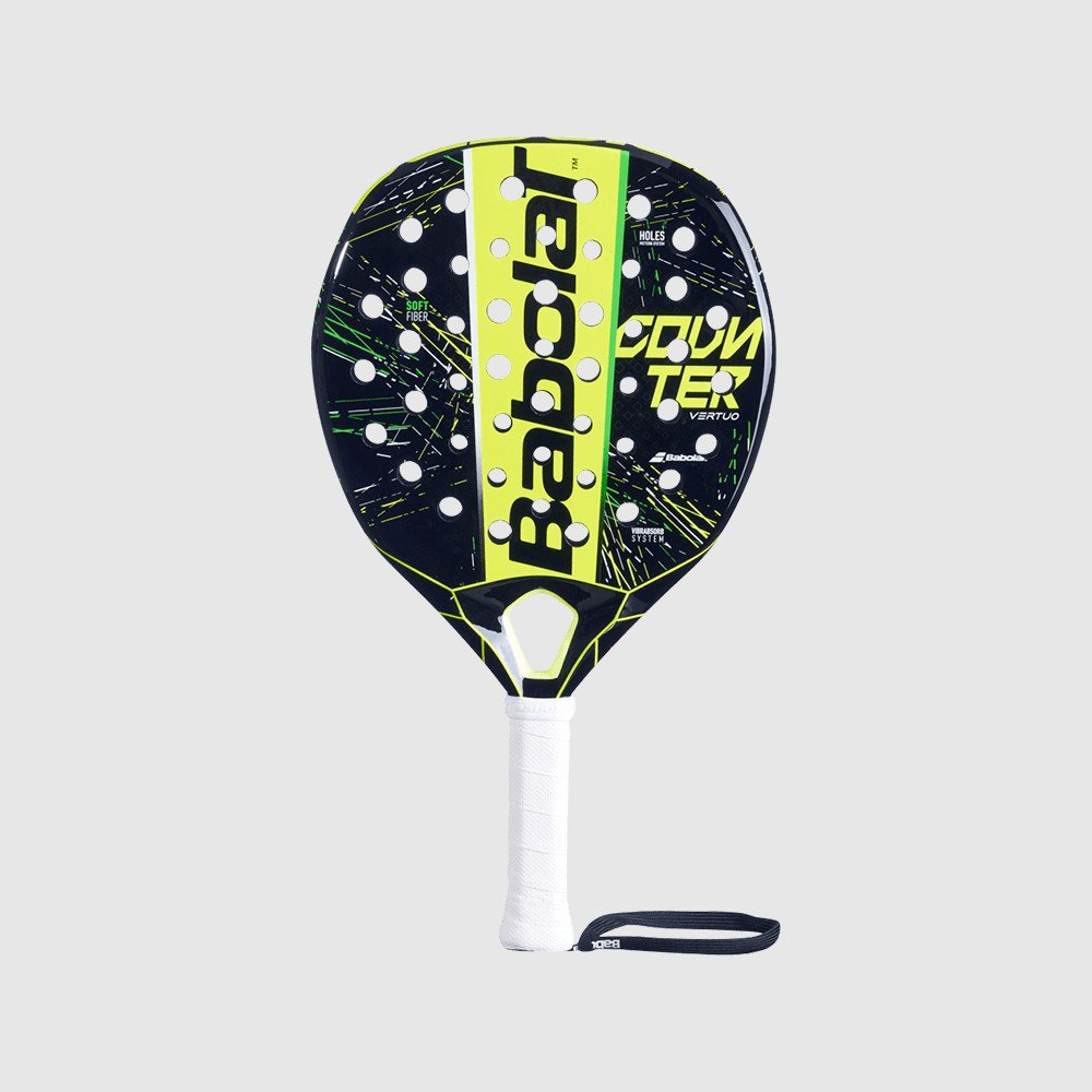 Babolat Vertuo Counter 2021 är ett runt och lättspelat padelracket. Perfekt för nybörjare och motionärer som spelar lite mer defensivt.