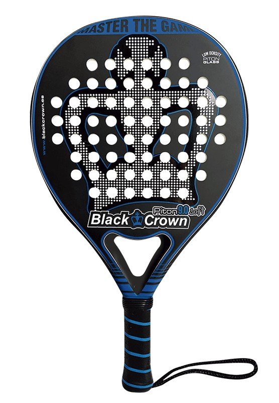 Black Crown Piton 9.0 Soft 2021 är ett rundformat padelracket med stor sweet spot. Hög komfort i slagen med mycket kontroll.