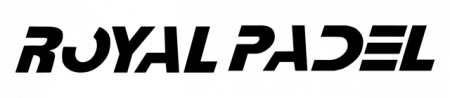 Royal Padels logo, ett spanskt renodlad padelmärke med snygga och prisvärda padelrack.