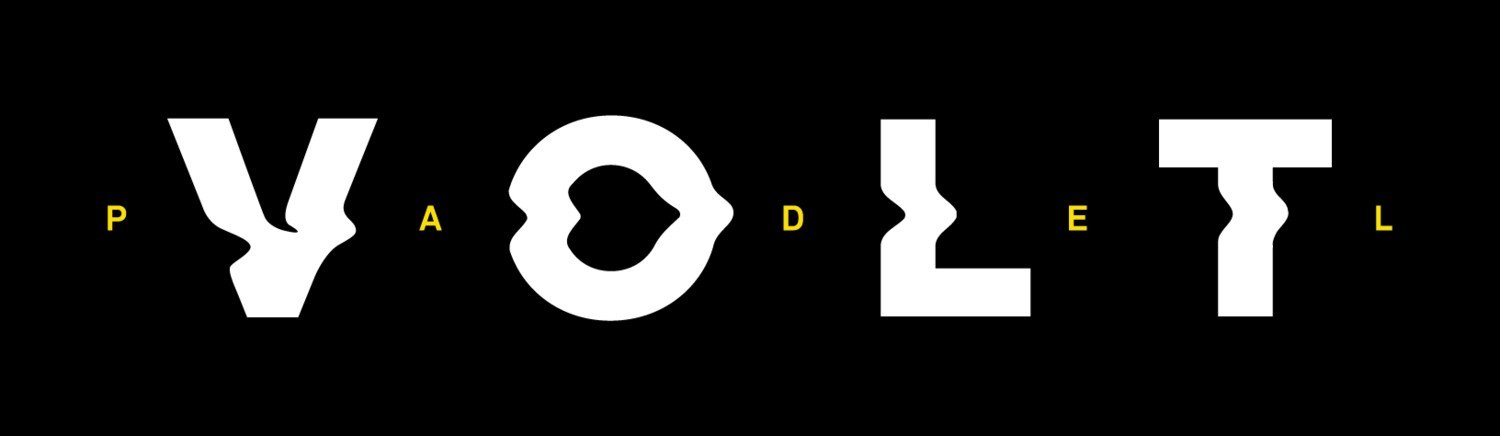 Volt padels logo. Ett premiummärke från Portugal.