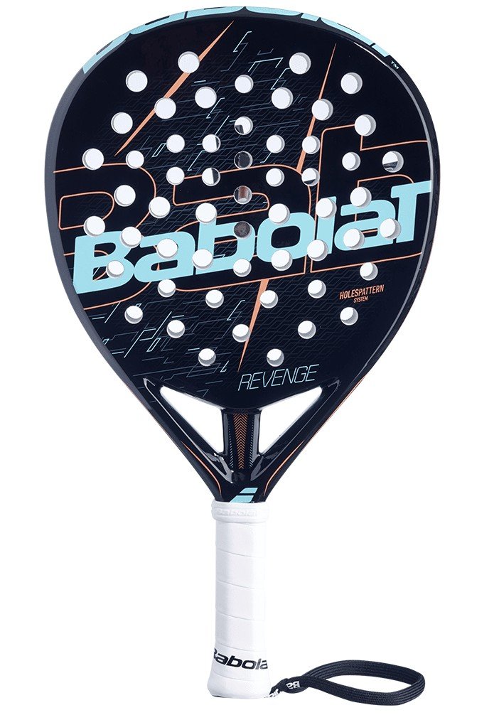 Babolat Revenge W 2021 är ett droppformat padelracket med låg vikt, som är bra val för damer eller herrar som söker ett lättare rack pga padelarmbåge (tennisarmbåge).