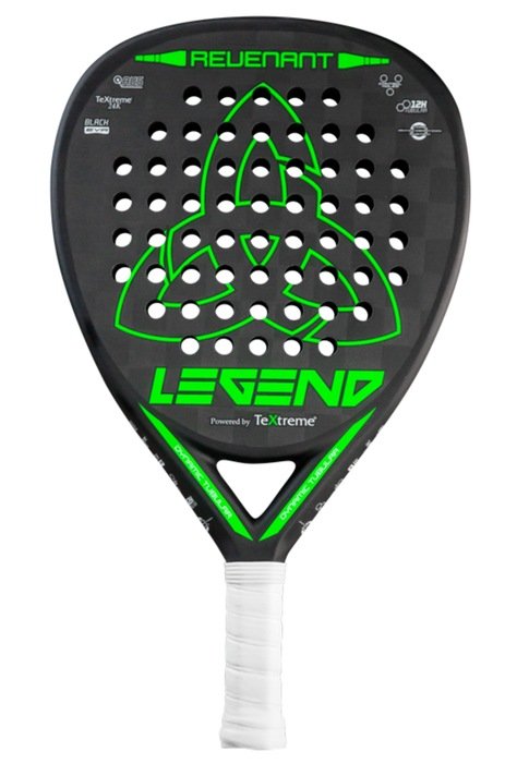 Legend Revenant 2021 är ett diamantformat padelracket framtagen för offensiva spelare som gillar att smasha. Samtidigt erbjuder den mjuka kärna viss kontroll och det är ett racket som går att lita på defensiven ocskså.