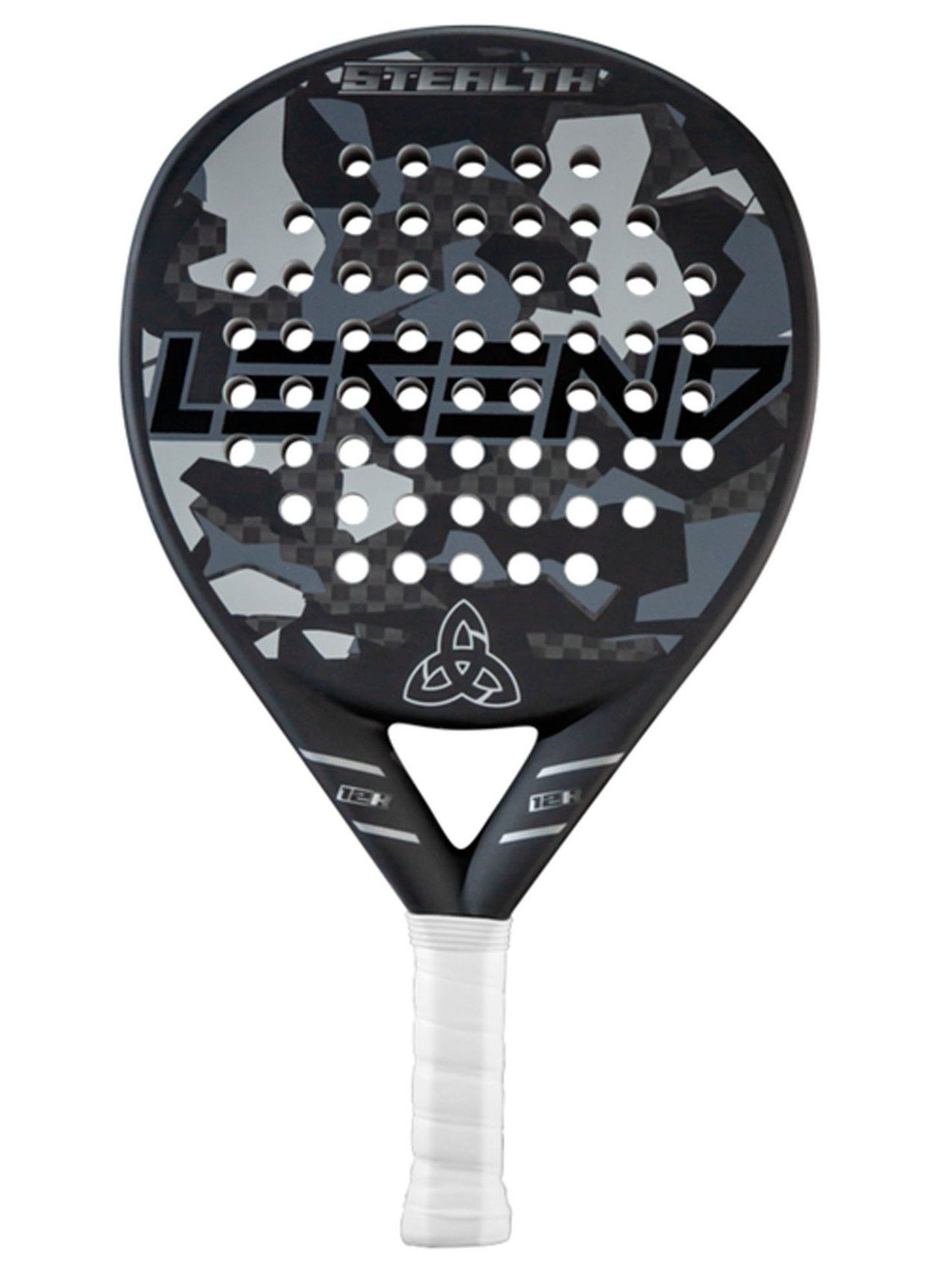 Legend Stealth är ett hybridformat/droppformat padelracket med fina allroundegenskaper och ett bra rack över hela banan.