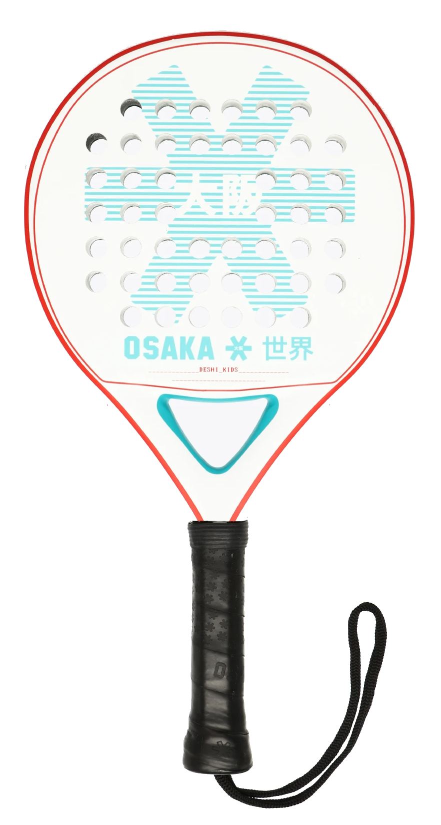 Osaka Deshi Kids 2021 är ett perfekt padelracket för de yngsta barnen, mellan 3-7 år. Lätthanterat som gör att man tycker padel är kul.
