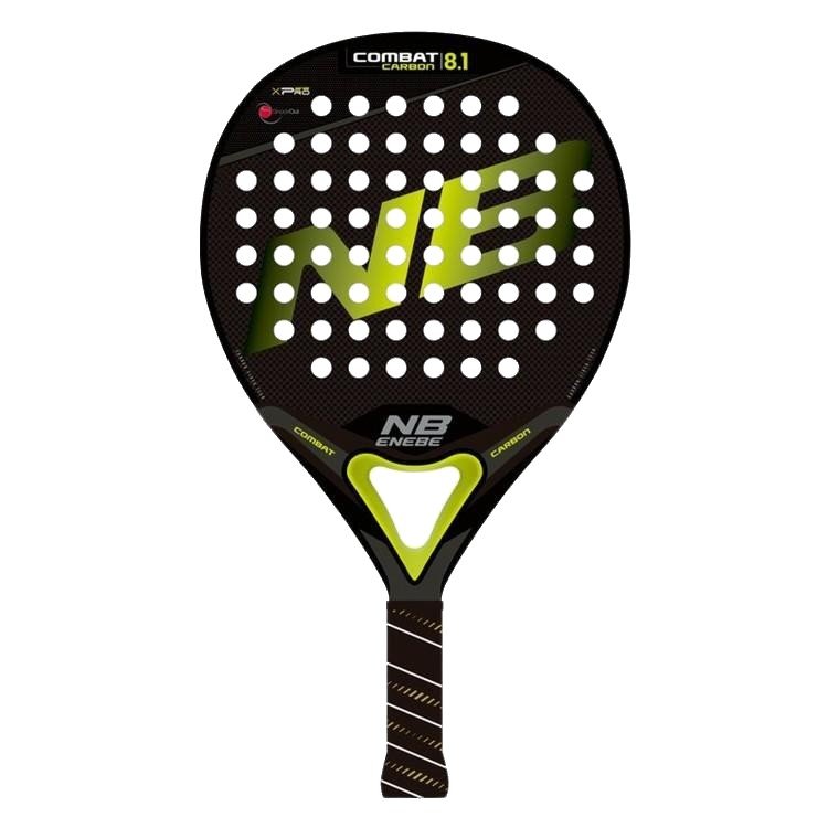 Enebe Combat Carbon 8.1 2021 är ett runt padelracket med mycket kontroll. Låg balans och smidig att hantera.