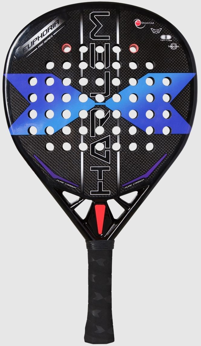 Harlem Padel Euphoria Lady 3K 2021 är ett lättspelat racket för motionärer och nybörjare. Skonsamt och med hög kontroll samt mjuka bollträffar.