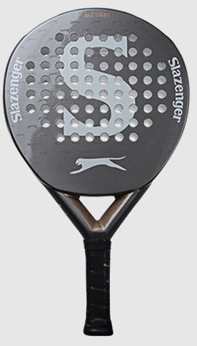 Slazenger SLZ Light betyg, omdöme, test - Detta lätta racket väger endast 345 gram och är mycket lättspelat och skonsamt. Optimalt för nybörjare och motionärer.