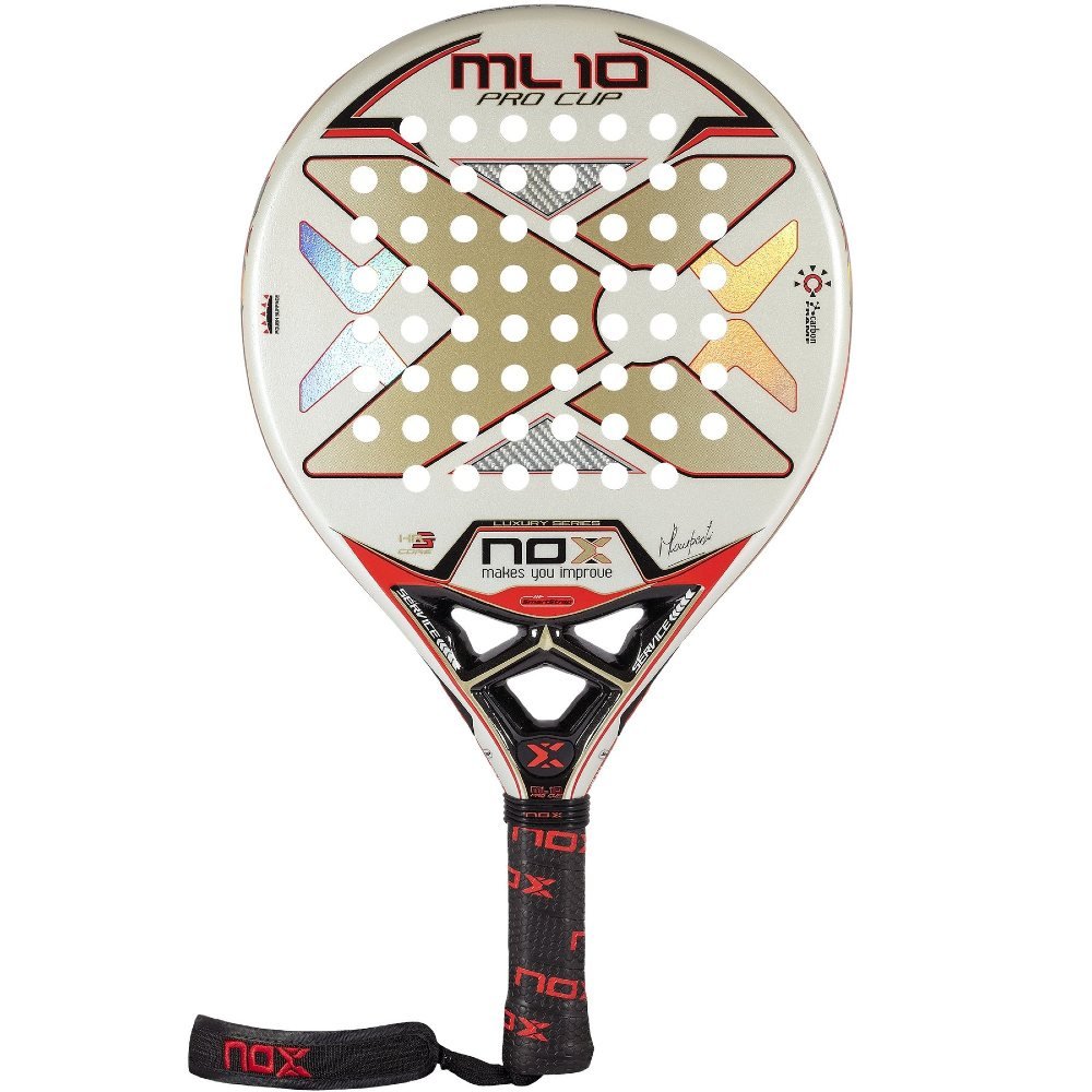 NOX ML10 Pro Cup Luxury 2022 recension, test, review. Den nya versionen av Miguel Lampertis ikoniska padelracket. Den här modellen är mer påkostad med flera spännande nyheter.
