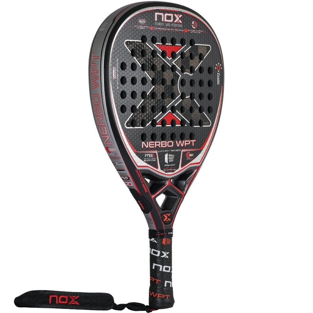 NOX Nerbo WPT 2022 betyg, omdöme och jämförelse. Med NOX Nerbo får du ett offensivt och snabbt padelracket som lämpar sig för medelspelare och avancerade spelare.