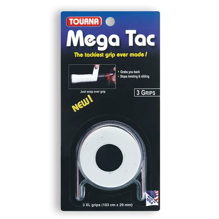 Tourna Mega Tac är en klibbig grepplinda som har fått ett lägre pris under Black Month November.