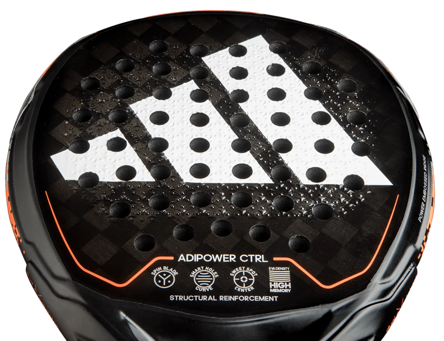 Slagytan på Adidas Adipower CTRL 3.2 2023 som har ett räfflat mönster.