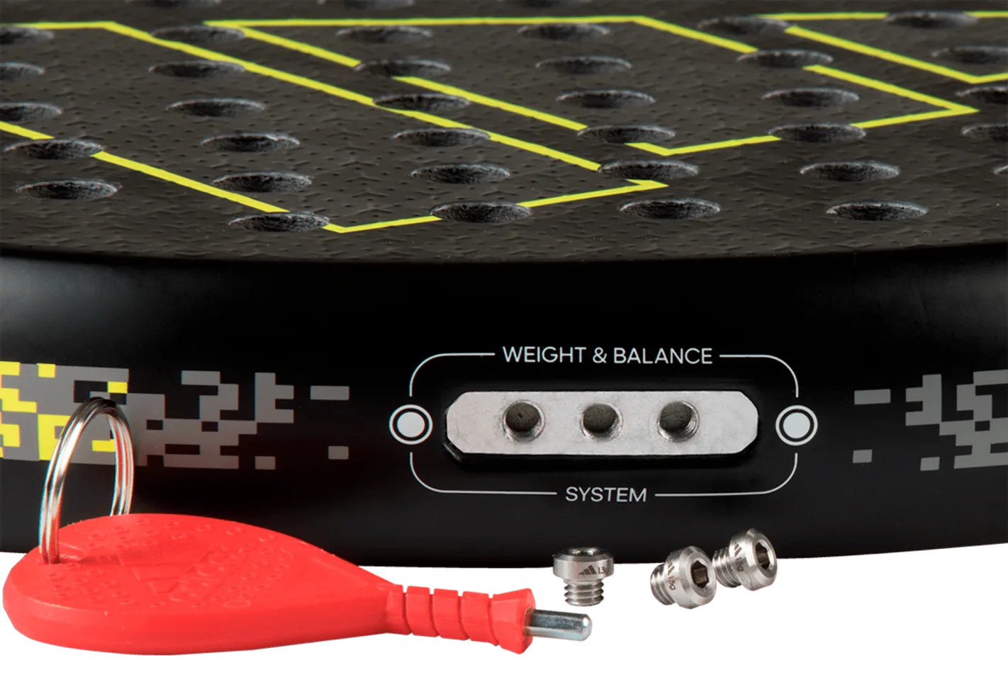 Bild som visar vikterna som medföljer Adidas Adipower Multiweight 2023.