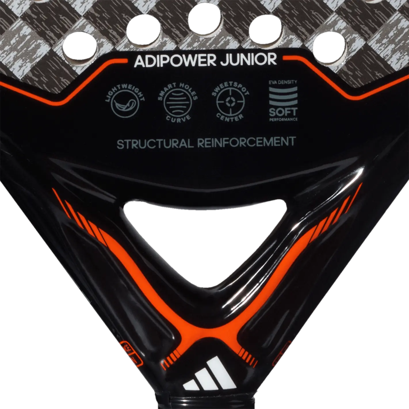 Halsen på padelracket Adidas Adipower junior 3.2 2023.