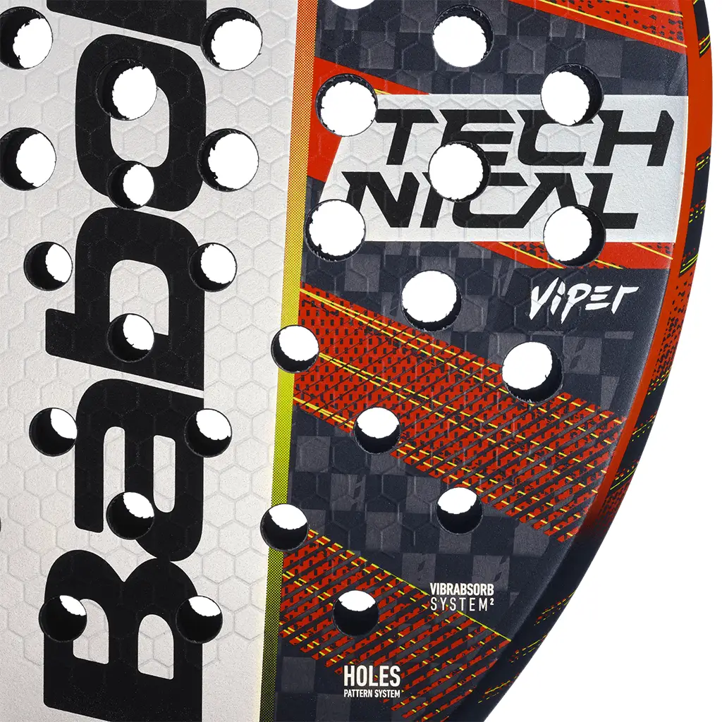 Närbild på padelracket Babolat Viper Technical 2023