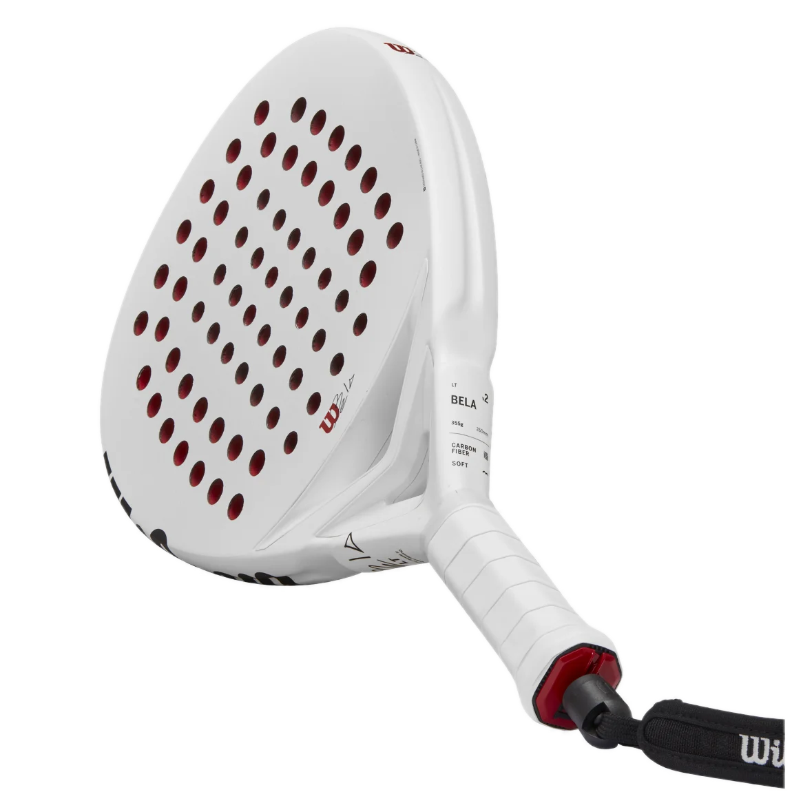 Wilson Bela LT V2 2023 padelracket är en skonsamt och lätt racket för offensiva spelare.