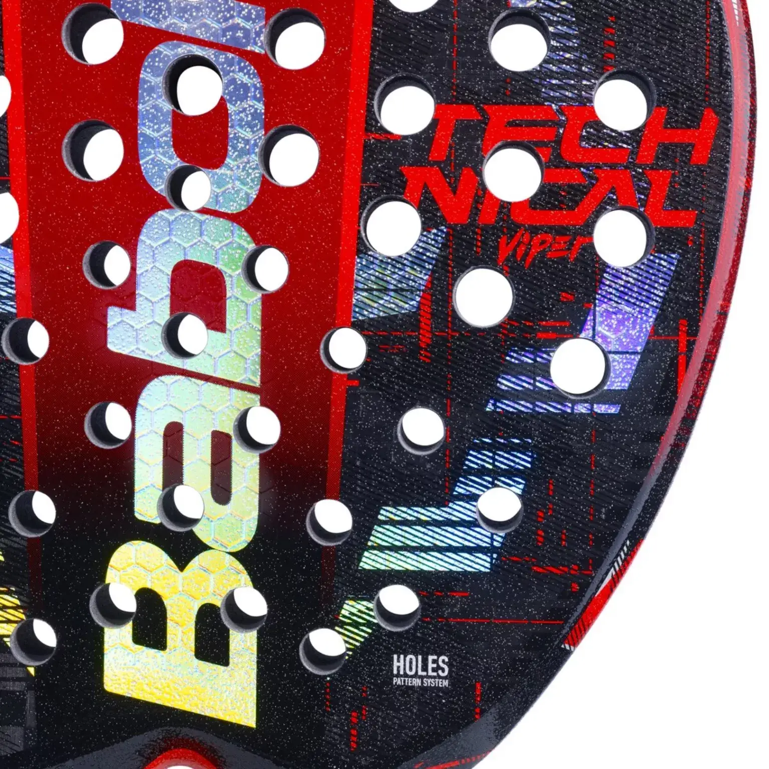 Babolat Technical Viper Juan Lebron 2024 närbild på racket.