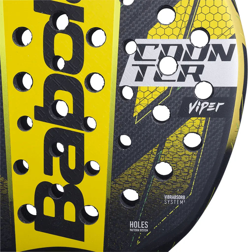 Babolat Viper Count 2024 test, recension, review. Ett kontringsstarkt padelracket med styrkor i det defensiva spelet framförallt.