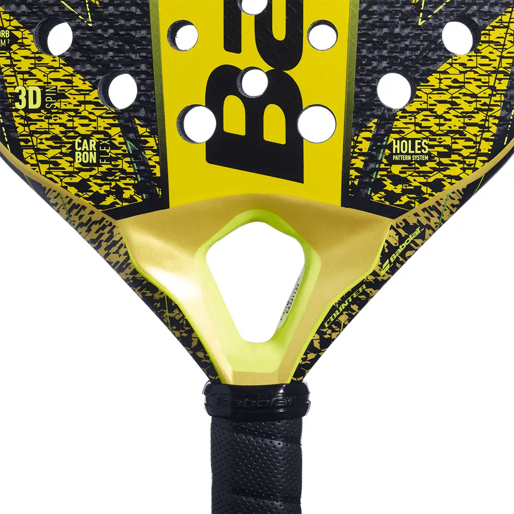 En närbild på padelracket Babolar Veron Counter 2024.
