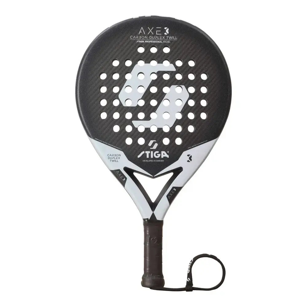 Stiga Axe 3 är den svenska stjärnan Barres racket.