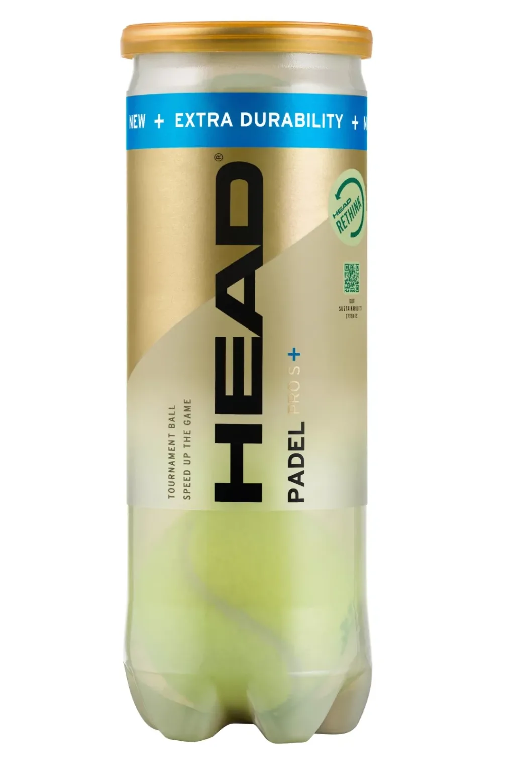 HEAD Padel Pro S plus är en snabb padelboll som tar sig högt upp i vårt bäst i test. Den är godkänd av internationella padelförbundet för tävlingar.