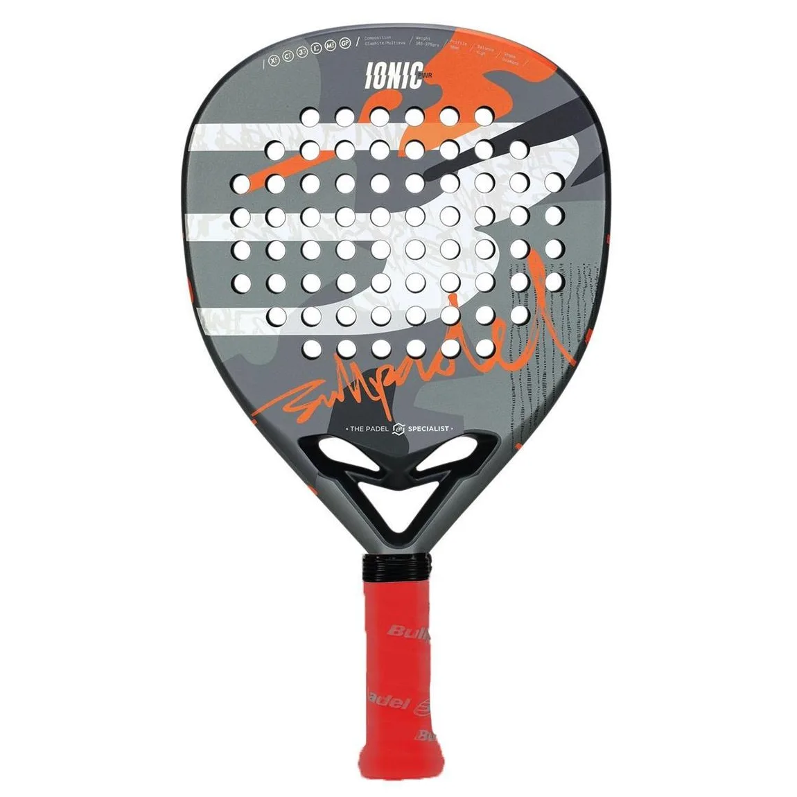 Bullpadel Ionic Power 2025 är Alex Arroyos val av racket.