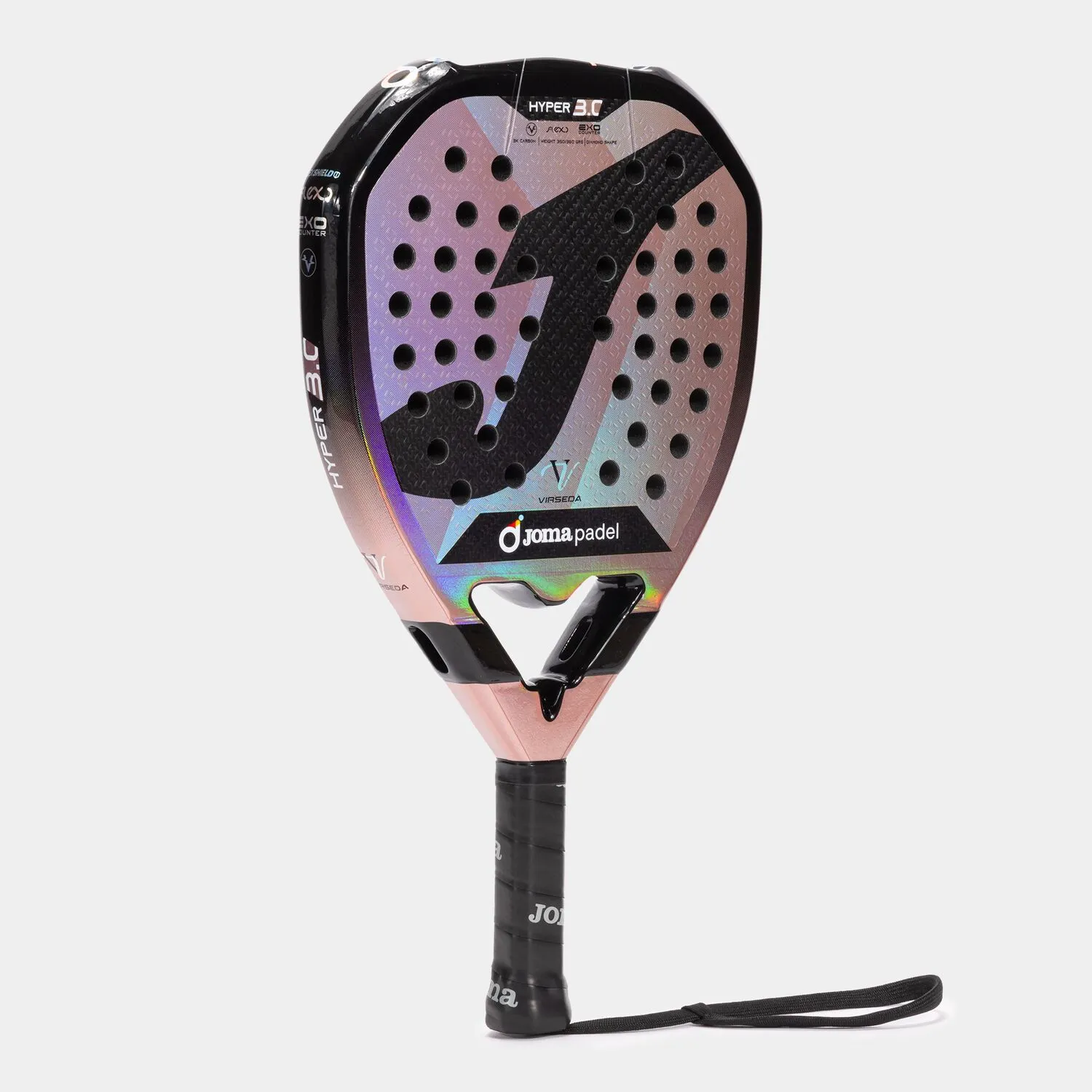 Joma Hyper 3.0 är padelproffset Vero Virsedas val av racket.