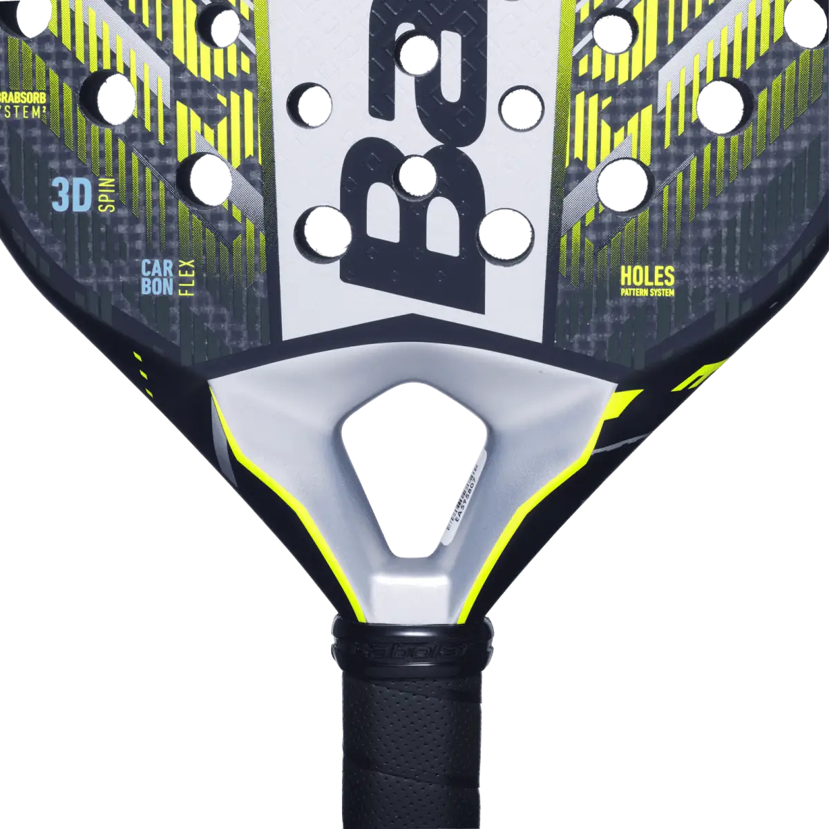 Babolat Veron Counter 2.5 2025 närbild på rackethalsen.