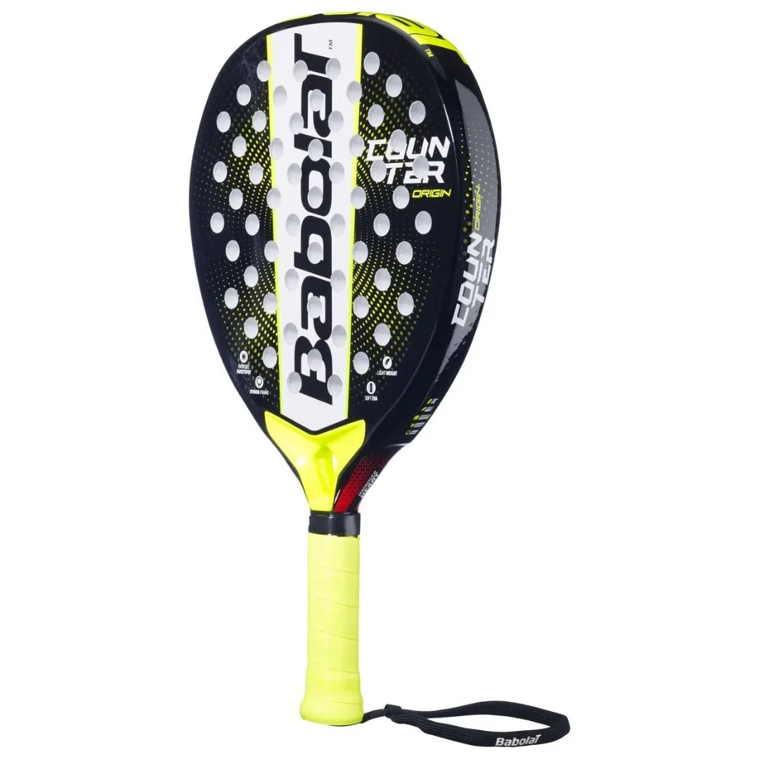 Babolat Counter Origin kvalar in på vår topplista över bästa padelracket för nybörjare 2026.