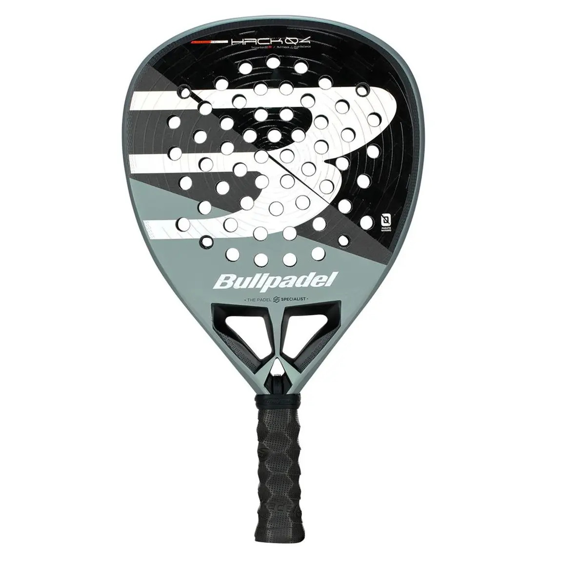 Bullpadel Hack 04 2026 är vårt val av bästa padelracket herr för kraft och fart i spelet.