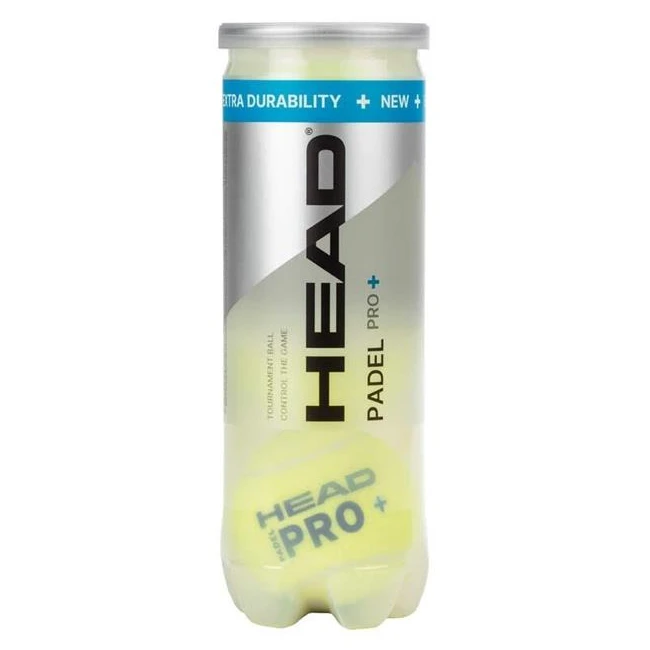 Head Padel Pro+ vinner kategorin normal fart i vårt bästa padelboll test. Denna modellen är otroligt populär och har lång hållbarhet.