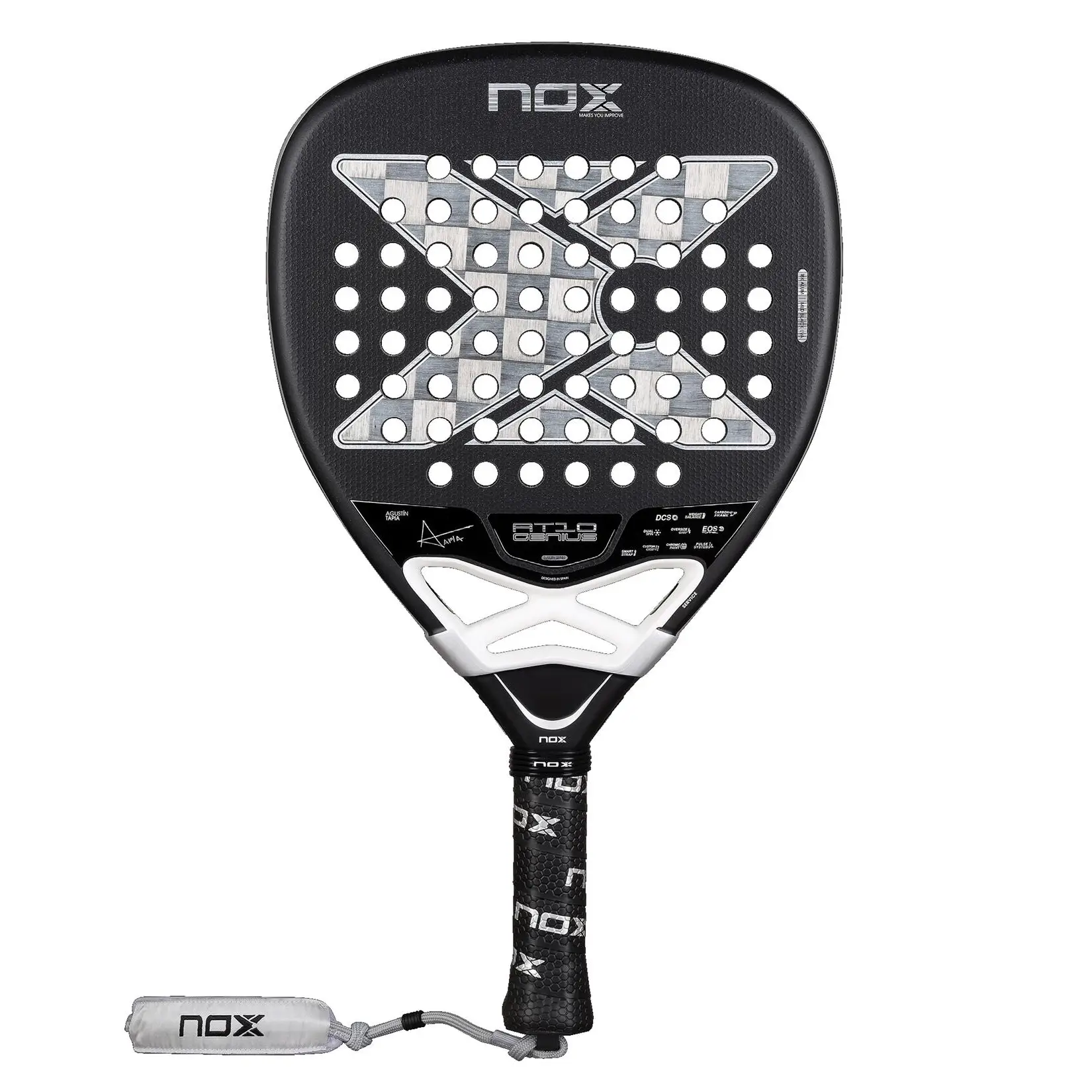 Nox AT10 Luxury Genius Attack 18K Alum 2026 är ett av de bästa offensiva padelracken på marknaden just nu enligt oss.