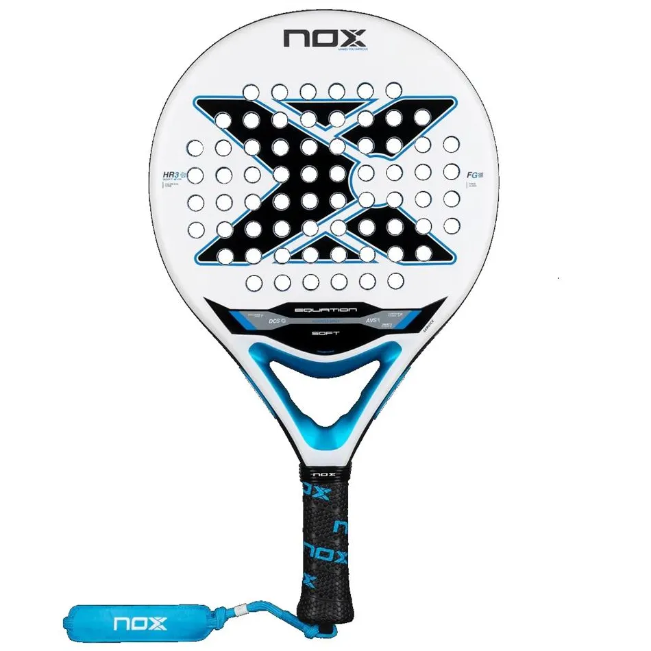 Nox Equation Soft Advanced 2026 tar högt upp i vårt test över bästa padelracket för nybörjare.