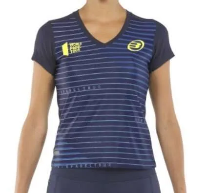 Bullpadel Yolombo T-shirt Dam Oceano Profundo