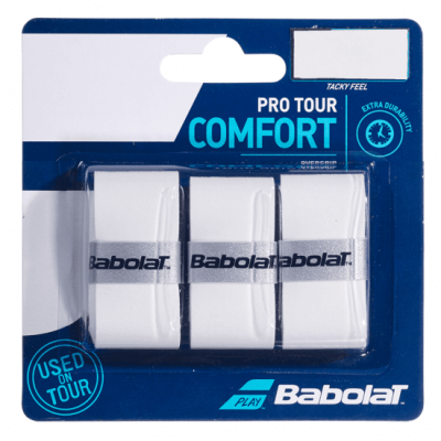 Babolat Pro Tour comfort är en bekväm grepplinda för torra händer