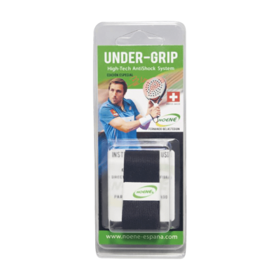 Noene grepplinda som motverkar vibrationer är ett bra komplement mot tennisarmbåge.